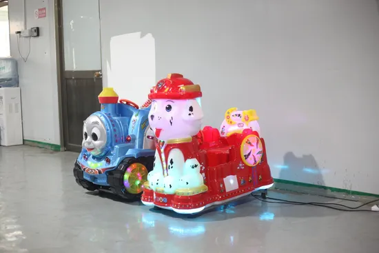 Machines de jeux d'arcade de simulation de parc coloré, pièces de jeu vidéo