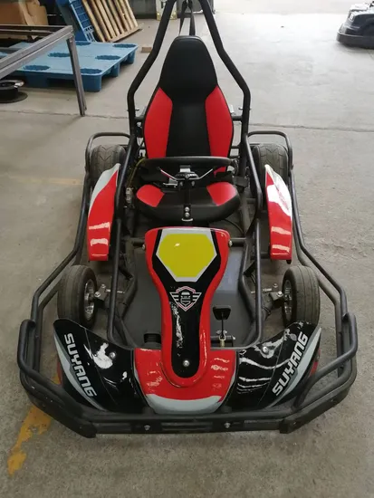 Kart électrique à pédales 4x4 2 roues motrices pour adolescents, 2000 W, chronométré, pour course