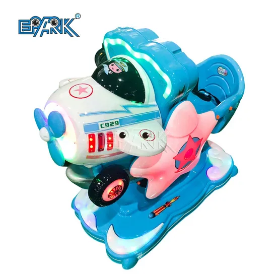 Machine de jeux à pièces, balançoire à bascule MP5 3D pour enfants avec jeux de course